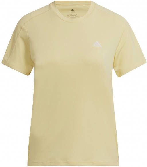 Adidas Women's Run It Tee Sportshirt, beige