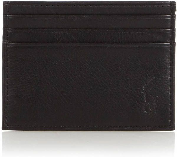 Ralph Lauren Pasjeshouder van zwart leer