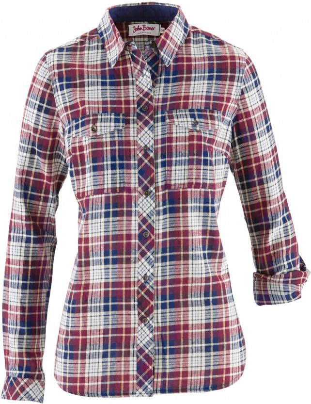 bonprix Flanellen blouse
