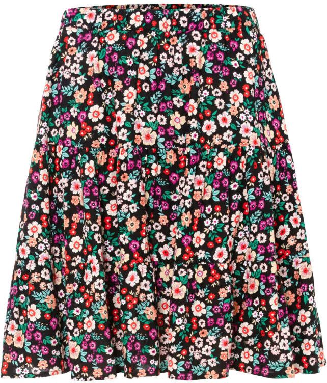 bonprix Strokenrok van viscose