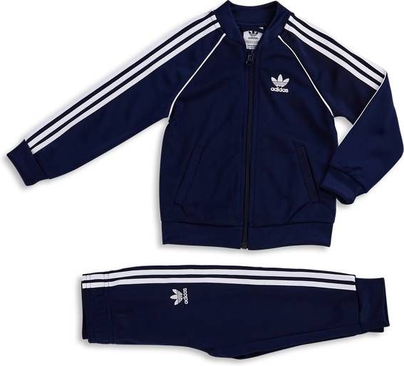 Adidas Originals Super Star Adicolor trainingspak donkerblauw/wit