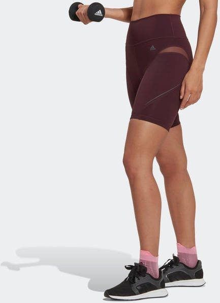 Adidas Tailored HIIT 45 seconds Training Short Legging Dames Paars