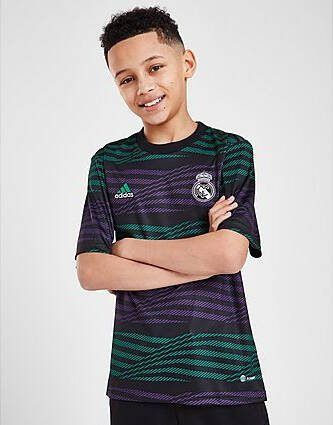 Adidas Real Madrid Pre Match Voetbalshirt Black/Active Purple/Court Green