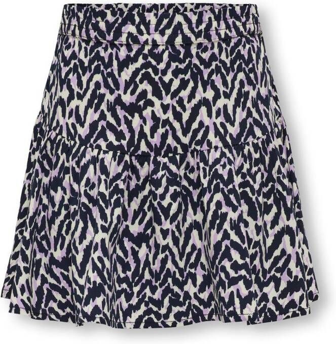 Only ! Meisjes Broekrok -- All Over Print Viscose/elasthan