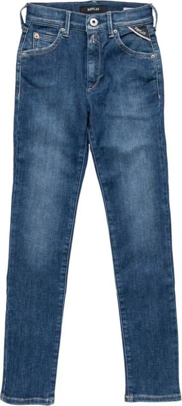 Replay meisjes jeans SG9346.060.225476 blauw