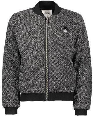 Le Chic ! Meisjes Vest Maat 104 Zilver Polyamide/polyester/metaal.