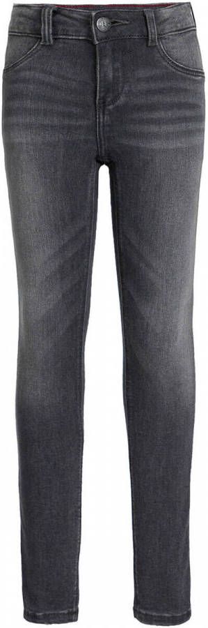 WE Fashion Blue Ridge super skinny jeans Yfke grijs