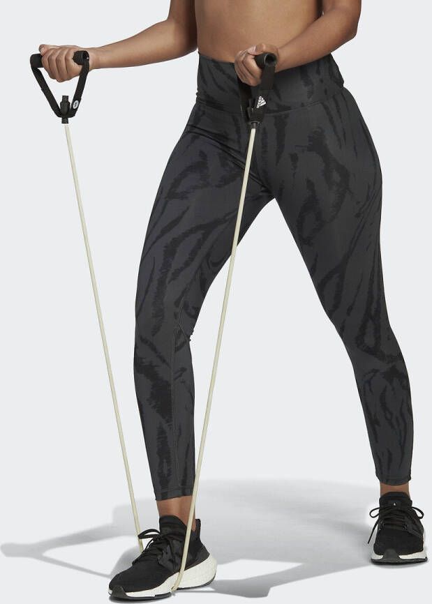 adidas Performance Trainingstights OPTIME TRAINING ICONS PRINT 7/8 TIGHT