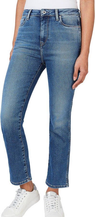 Pepe Jeans Cropped Jeans Blauw Dames