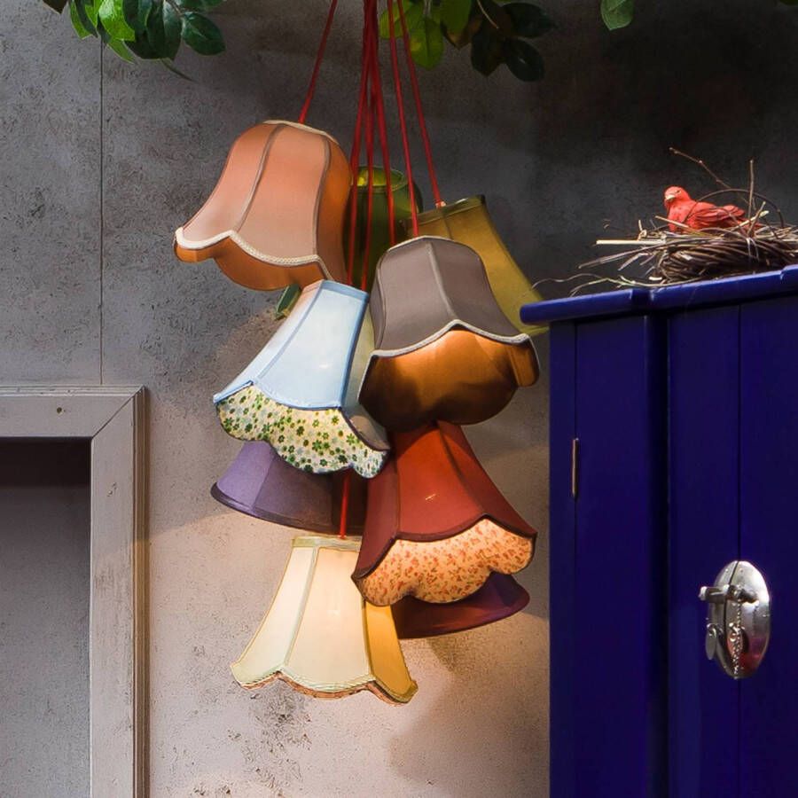 KARE Saloon Flower bonte hanglamp