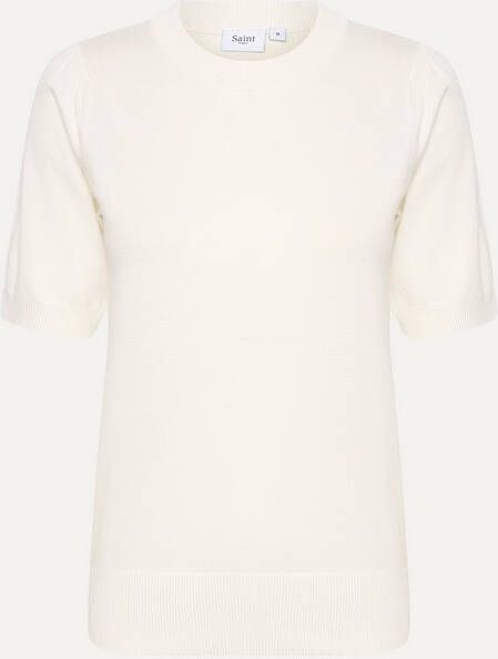 Saint Tropez Mila Pullover , Wit, Dames