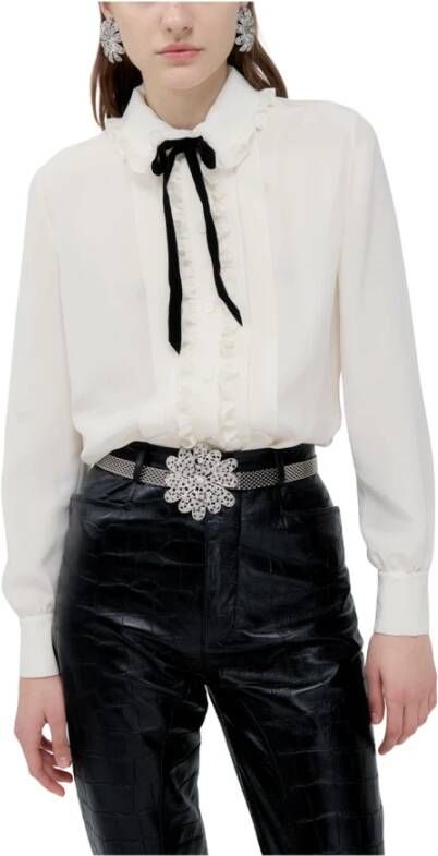 Alessandra Rich Hoodies & Sweatvesten Geel Dames