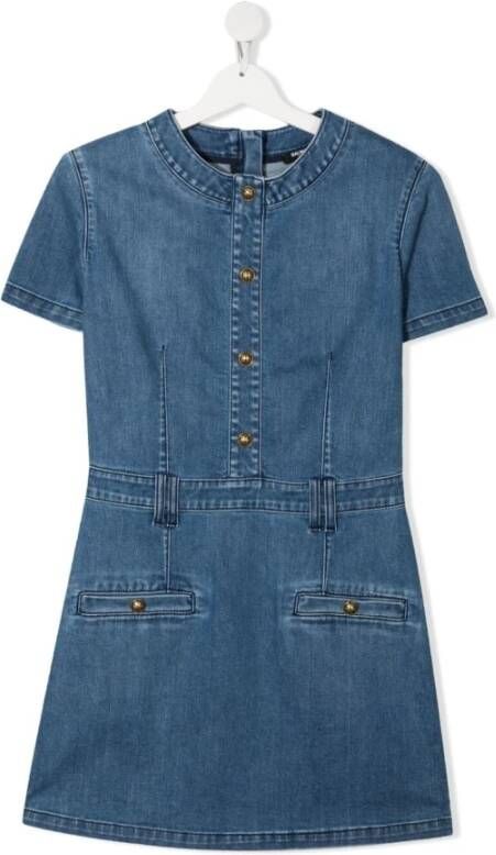 Balmain Kleedjes Blauw Dames
