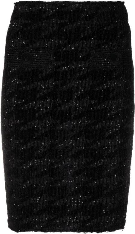 Balmain Kokerrokken Zwart Dames