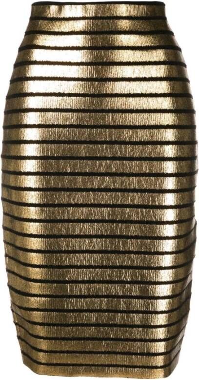 Balmain Midirokken Geel Dames