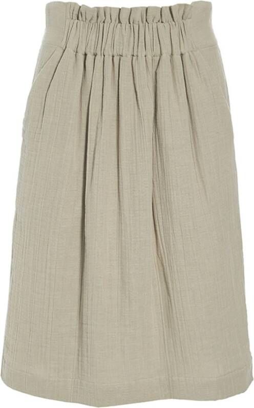 Bitte Kai Rand Midirokken Beige Dames