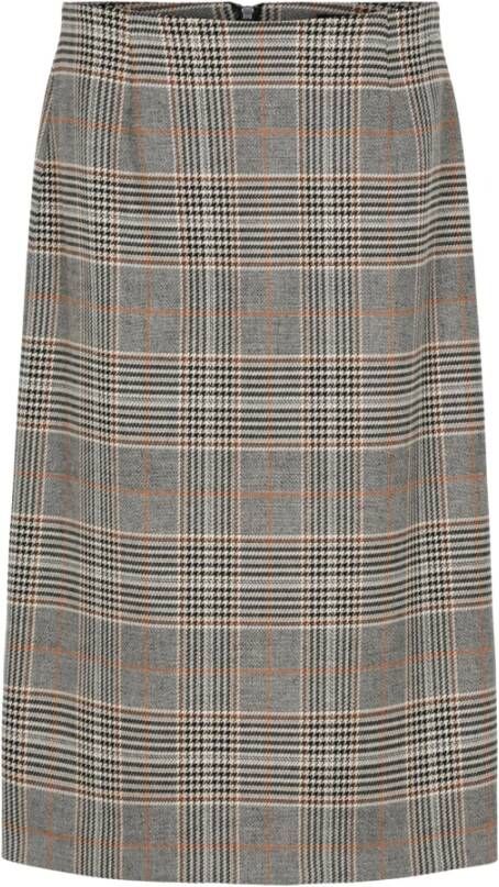 C.Ro Midirokken Grijs Dames