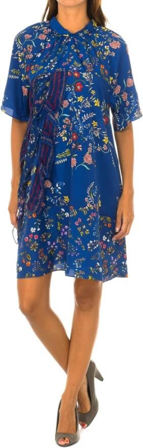 Desigual Casual kleedjes Blauw Dames