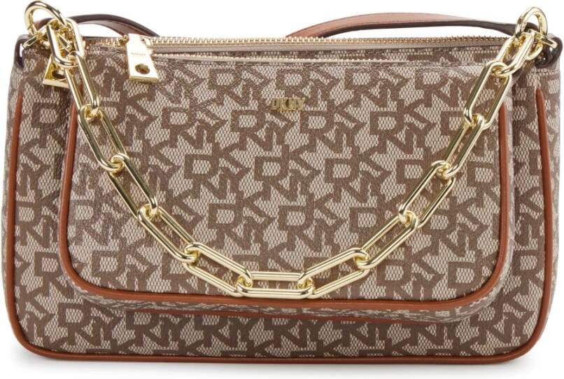 DKNY Kruis lichaamstassen , Bruin, Dames