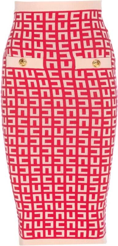 Elisabetta Franchi Kokerrokken Paars Dames