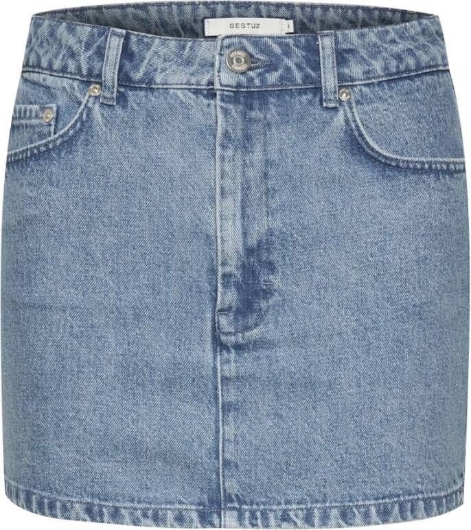 Gestuz Spijkerrokken Blauw Dames