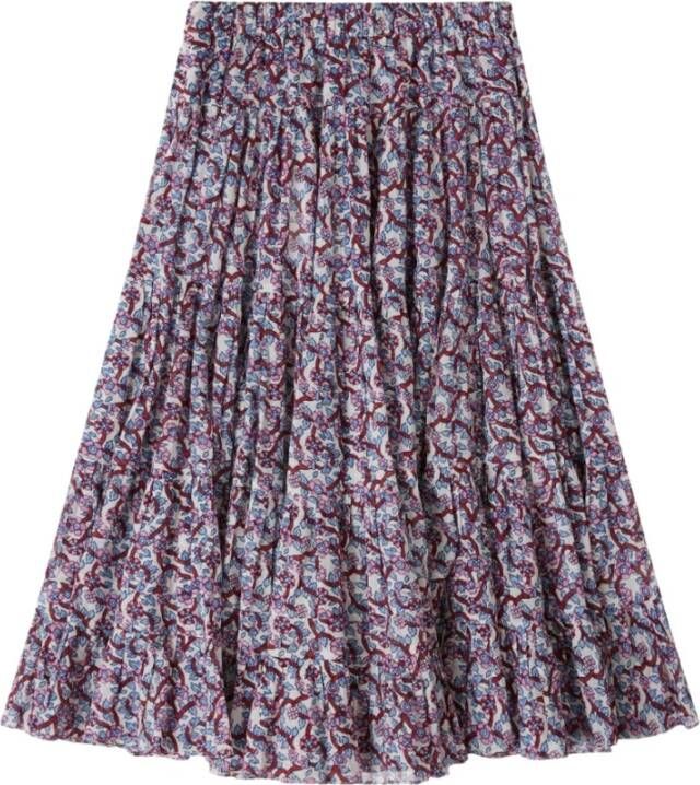 Isabel Marant Étoile Midirokken Paars Dames
