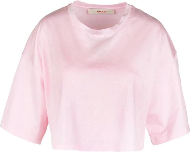 Jucca T shirts Roze Dames