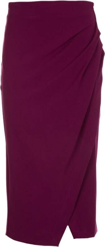 Kaos Midirokken Paars Dames