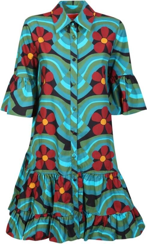 La DoubleJ Casual kleedjes Blauw Dames