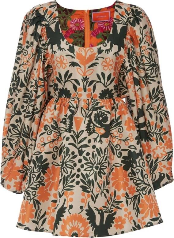 La DoubleJ Casual kleedjes Oranje Dames