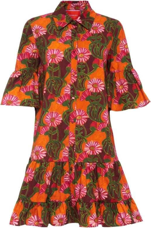 La DoubleJ Kleedjes Oranje Dames