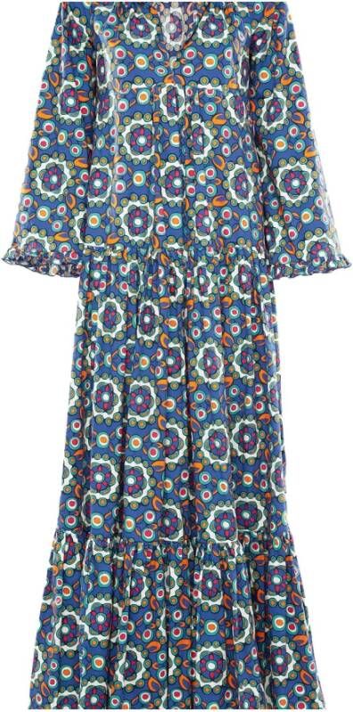 La DoubleJ Maxi kleedjes Blauw Dames