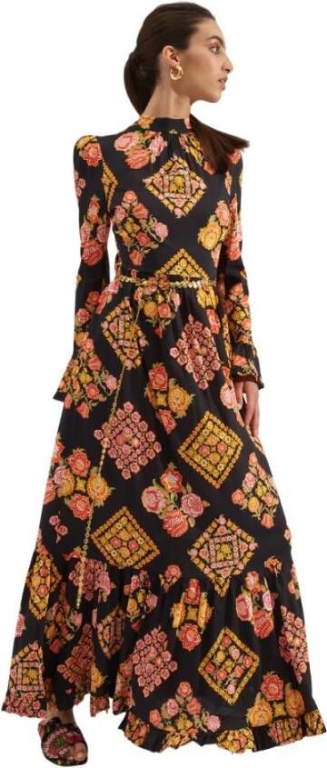 La DoubleJ Maxi kleedjes Oranje Dames