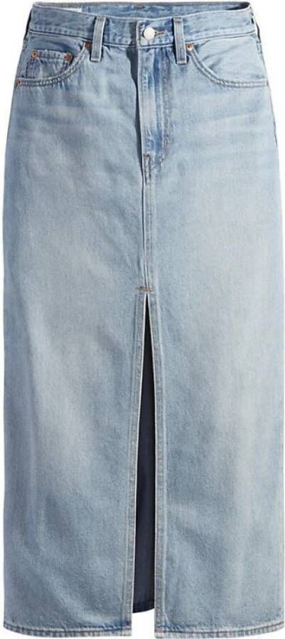 Levis Levi's Spijkerrokken Blauw Dames