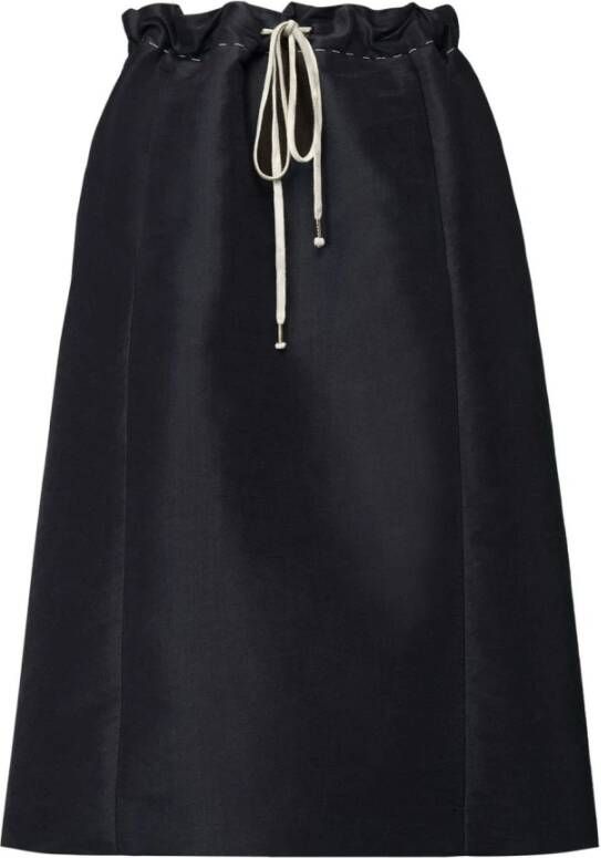 Maison Margiela Midirokken Zwart Dames