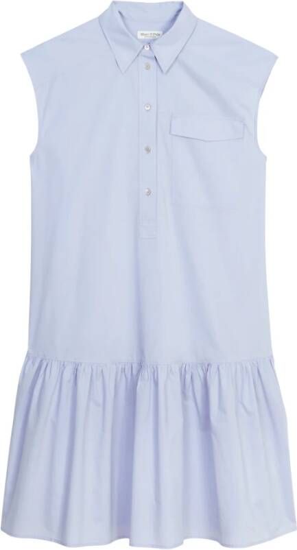 Marc O'Polo Dagshirtjurk , Blauw, Dames