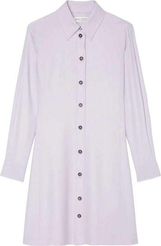 Marc O'Polo Dagshirtjurk , Paars, Dames