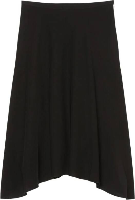 Marc O'Polo A line skirt , Zwart, Dames
