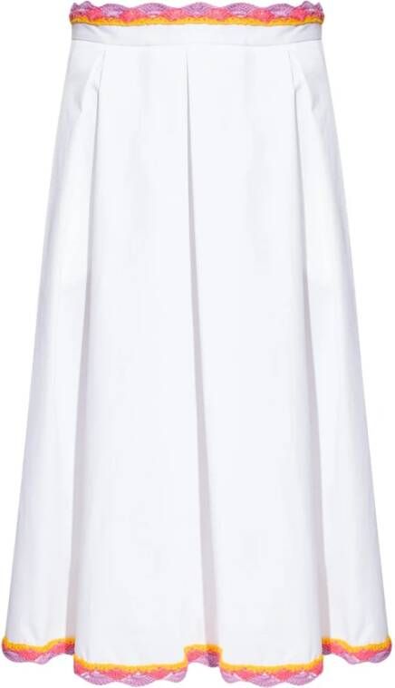 Moschino Midirokken Wit Dames