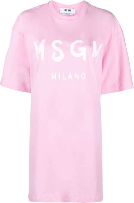 Msgm Casual kleedjes Roze Dames