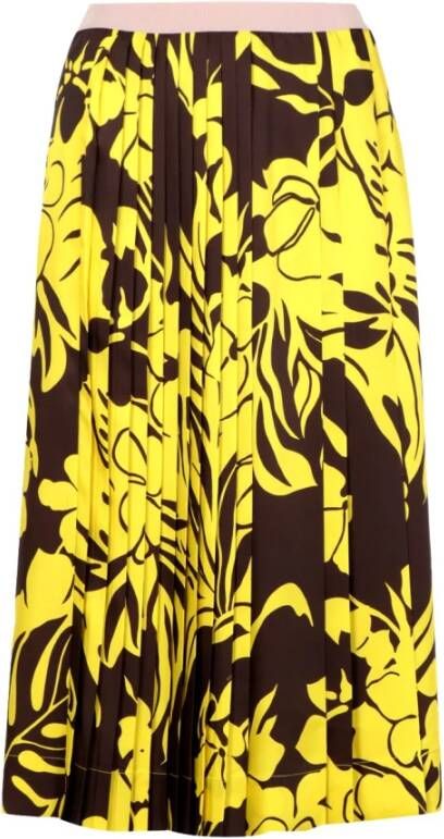 N21 N°21 Skirts Yellow , Geel, Dames