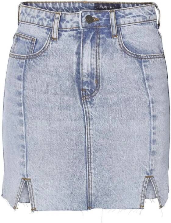 Noisy May Spijkerrokken Blauw Dames