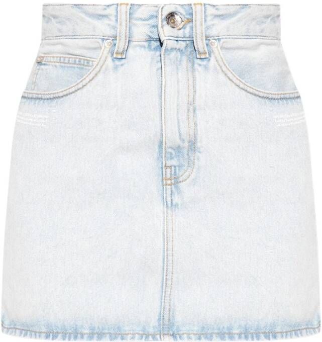 Off White Spijkerrokken Blauw Dames