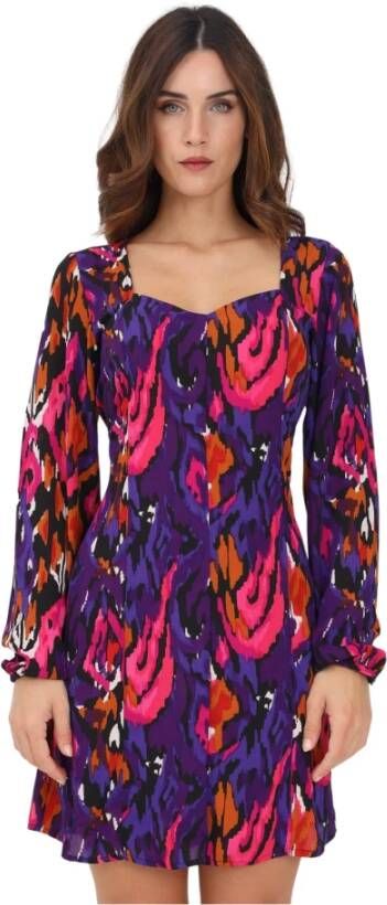 Only Casual kleedjes Paars Dames