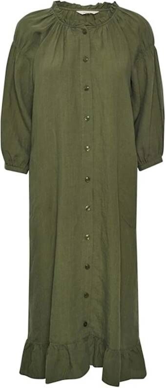 Part Two Casual kleedjes Groen Dames