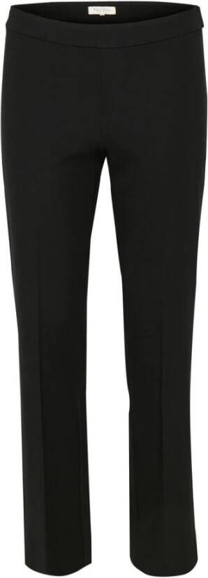 Part Two Ponta Straight Trousers , Zwart, Dames