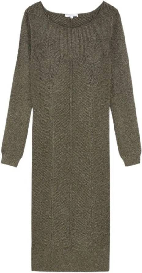 PATRIZIA PEPE Casual kleedjes Groen Dames