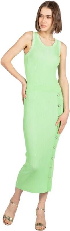 PATRIZIA PEPE Casual kleedjes Groen Dames