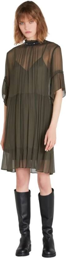 PATRIZIA PEPE Casual kleedjes Groen Dames