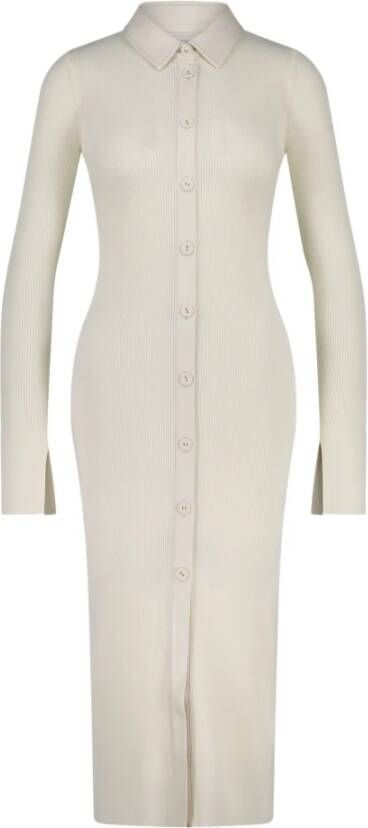 PATRIZIA PEPE Maxi kleedjes Wit Dames